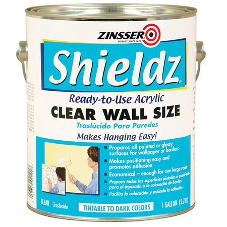 ZINSSER 1 Gal Clear Shieldz Water-Based Acrylic Wallpaper Primer 2101